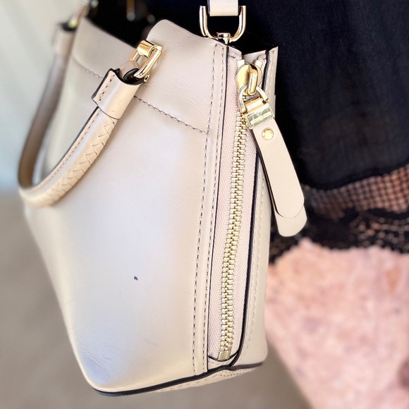 Mercer Mauve Satchel Crossbody Handbag - Picture 5 of 12